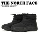 ノースフェイス ブーツ THE NORTH FACE メンズ レディース BOOTIE SHORT ブーティ ショット BLACK ブラック ホワイトラベル N...
