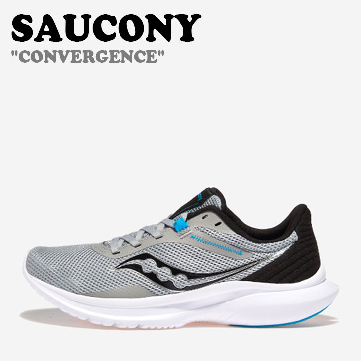サッカニー スニーカー SAUCONY メンズ レディース CONVERGENCE コンバージェンス GRAY グレー BLUE ブルー WHITE ホワイト BLACK ブラック S20910-20 シューズ