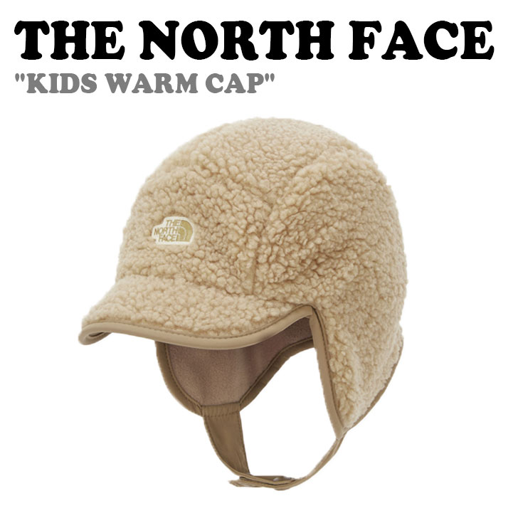 ノースフェイス キャップ THE NORTH FACE 男の子 女の子 KIDS WARM CAP キッズ ウォームキャップ BEIGE..