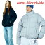 ᥹ ɥ磻 󥸥㥱å Ames Worldwide Ź  ǥ AMES DOWN PUFFER JACKET ᥹ ѥե 㥱å BLACK ֥å GREY 졼 AM2CWUB900AGR/BK 