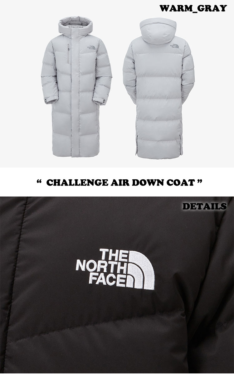 ノースフェイス ダウンジャケット THE NORTH FACE メンズ レディース CHALLENGE AIR DOWN COAT チャレンジ エアー ダウン コート BLACK ブラック DARK SHADOW ダーク シャドー WARM GRAY ウォーム グレー NC2DP72A/B/C ウェア【中古】未使用品