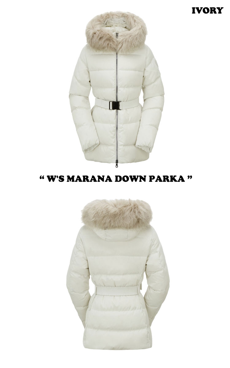 ノースフェイス ダウン THE NORTH FACE レディース W'S MARANA DOWN PARKA ウーマン マーラーナ ダウンパーカー DARK GRAY ダークグレー IVORY アイボリー WALNUT ウォルナット NJ1DP91A/B/C ウェア【中古】未使用品