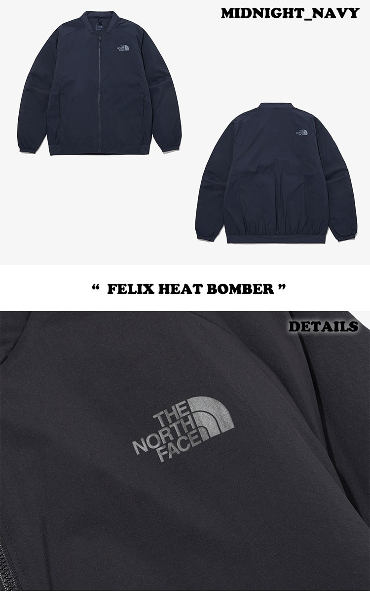 ノースフェイス ジャケット THE NORTH FACE MA-1 メンズ レディース M'S FELIX HEAT BOMBER フェリックス ヒート ボンバー BLACK ブラック MIDNIGHT NAVY ミッドナイト ネイビー DARK BEIGE ダーク ベージュ NJ3NP72A/B/C ウェア【中古】未使用品【中古】未使用品