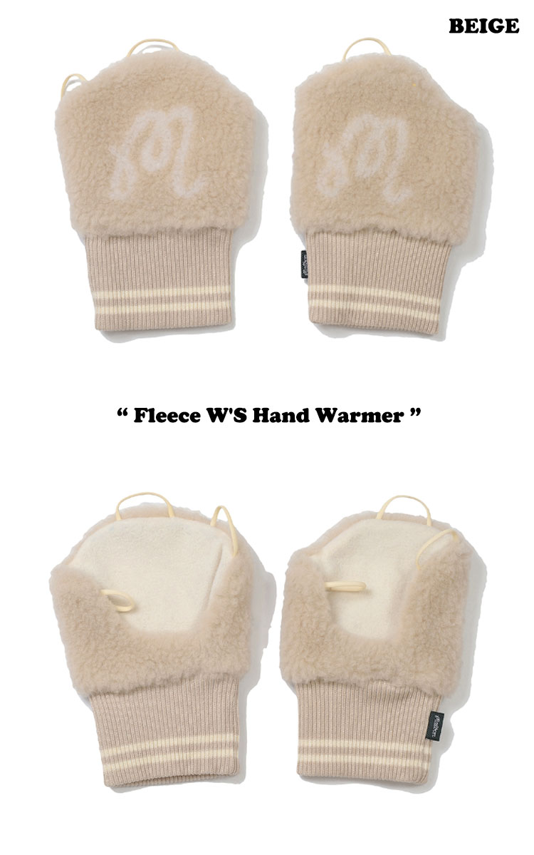 �ޥ�ܥ󥴥�� ���� MALBON GOLF ��ǥ����� Fleece W'S Hand Warmer �ե꡼�� �����ޥ� �ϥ�� �������ޡ�IVORY �����ܥ꡼ BEIGE �١����� M3442PWM06 ACC