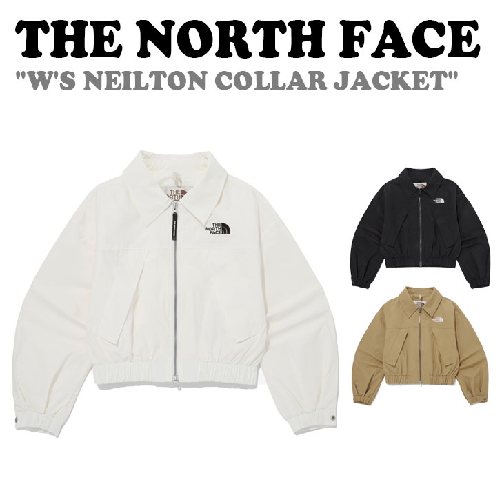 樂天商城 - ノースフェイス ジャケット THE NORTH FACE レディース W'S NEILTON COLLAR JACKET ニルトン カラージャケット CREAM クリーム BLACK ブラック DARK BEIGE ダークベージュ NJ3BQ30J/K/L ウェア 【中古】未使用品