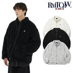 ロマンティッククラウン フリース ROMANTIC CROWN 正規販売店 メンズ レディース FLIGHT FLEECE JACKET フライト フリースジャケット OATMEAL オートミール LIGHT GREY ライトグレー BLACK ブラック 23RCFWOJKU003 ウェア