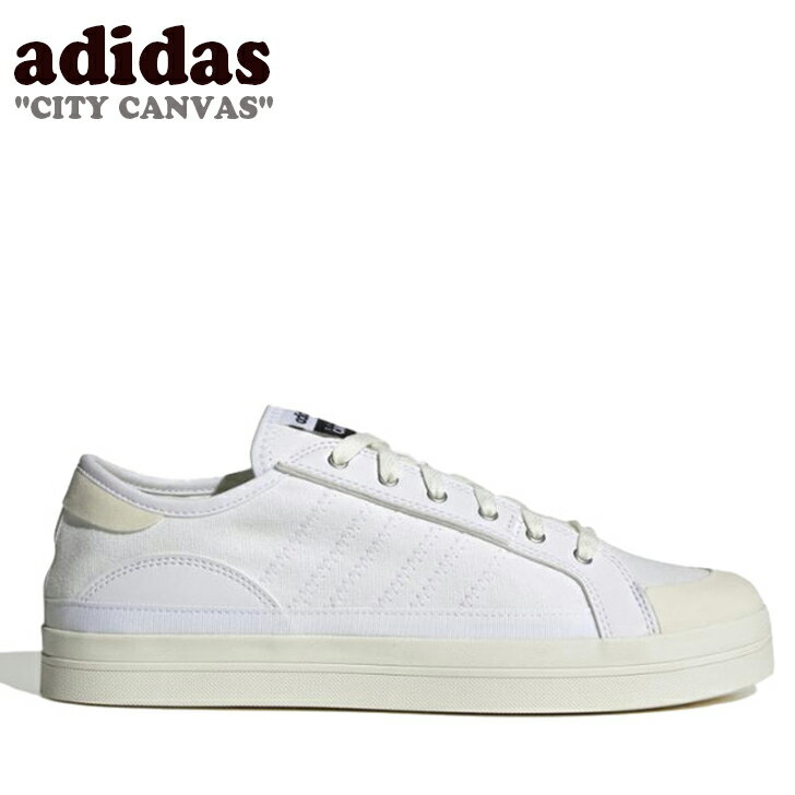 樂天商城 - アディダス スニーカー adidas メンズ レディース CITY CANVAS シティー キャンバス WHITE ホワイト GY2517 シューズ 【中古】未使用品