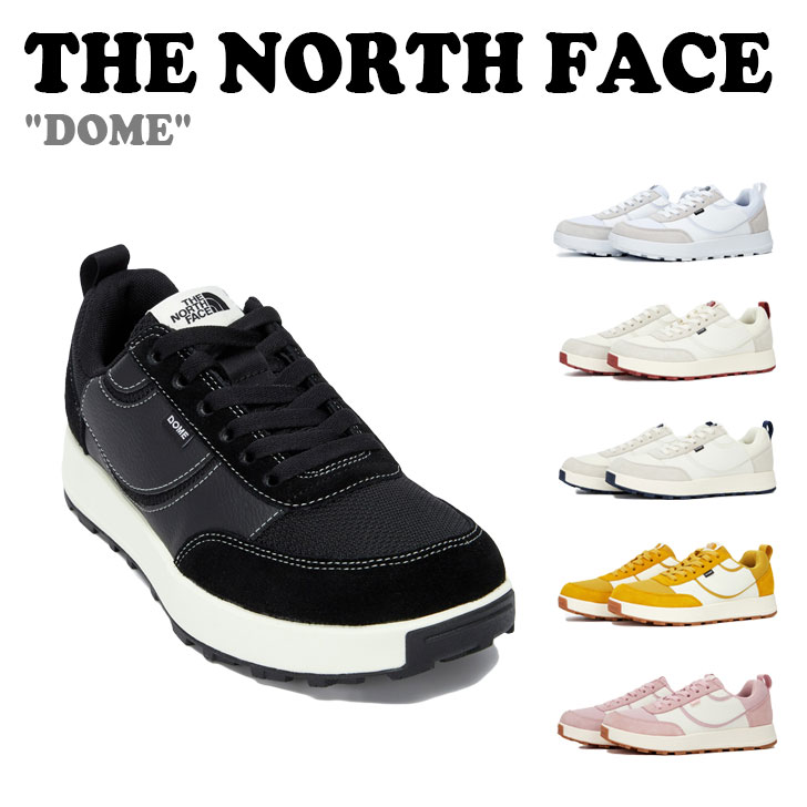 Rakuten - ノースフェイス スニーカー THE NORTH FACE メンズ レディース DOME ドーム BLACK ブラック WHITE ホワイト NAVY ネイビー RED レッド MUSTARD マスタード PALE PINK ペールピンク NS93Q16J/K/L/M/N/O シューズ 【中古】未使用品