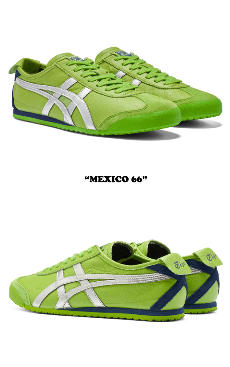 オニツカタイガー スニーカー Onitsuka Tiger メンズ レディース MEXICO 66 メキシコ メキシコ66 GARDEN GREEN PURE SILVER ガーデン グリーン ピュア シルバー 1183A201-305 シューズ