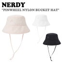 mfB Xq NERDY Y fB[X PINWHEEL NYLON BUCKET HAT szC[ iC oPbgnbg WHITE zCg BABY PINK xCr[sN BLACK ubN mfB[ PNES24CP07 ACC