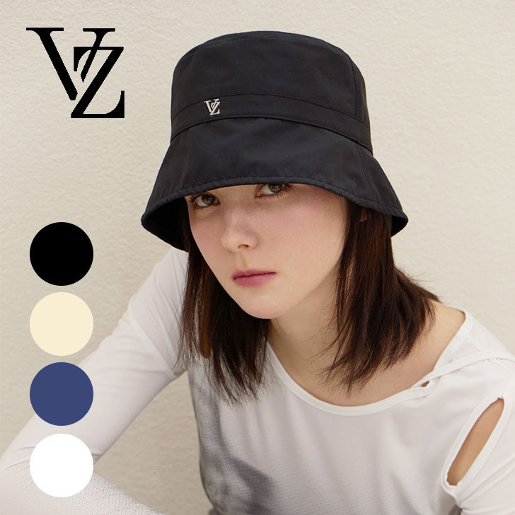 バザール バケットハット VARZAR 正規販売店 VZ Stud Basic Drop Bucket Hat スタッド ベーシック ドロップバケットハット BLACK ブラック BEIGE ベージュ NAVY ネイビー WHITE ホワイト varzar1282/3/4/5 ACC