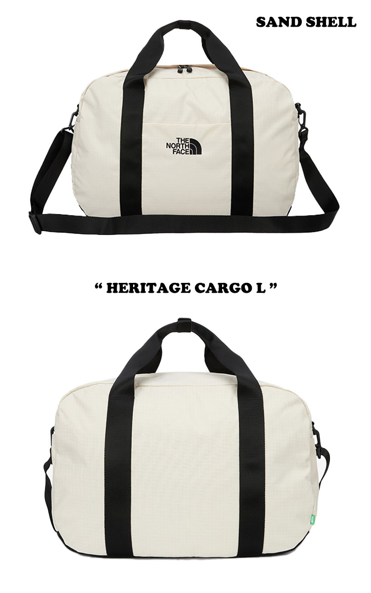 ノースフェイス ボストンバッグ THE NORTH FACE メンズ レディース HERITAGE CARGO L ヘリテージ カーゴバッグ Lサイズ BLACK ブラック SAND SHELL サンドシェル ROYAL BLUE ローヤル ブルー NN2FQ02A/B/C バッグ 【中古】未使用品