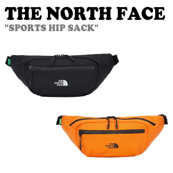 ノースフェイス ウエストポーチ THE NORTH FACE メンズ レディース SPORTS HIP SACK スポーツ ヒップサック BLACK ブラック ORANGE オレンジ NN2HQ02A/B バッグ【中古】未使用品