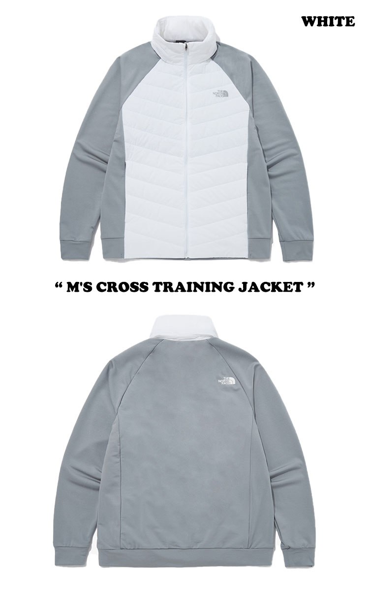 ノースフェイス ジップアップ THE NORTH FACE メンズ M'S CROSS TRAINING JACKET クロス トレーニング ジャケット BLACK ブラック WHITE ホワイト NJ3NP65A/B ウェア 【中古】未使用品