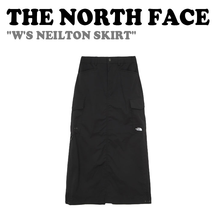 乐天商城 - ノースフェイス ロングスカート THE NORTH FACE レディース W'S NEILTON SKIRT ニルトン スカート BLACK ブラック NK6NQ30J ウェア 【中古】未使用品