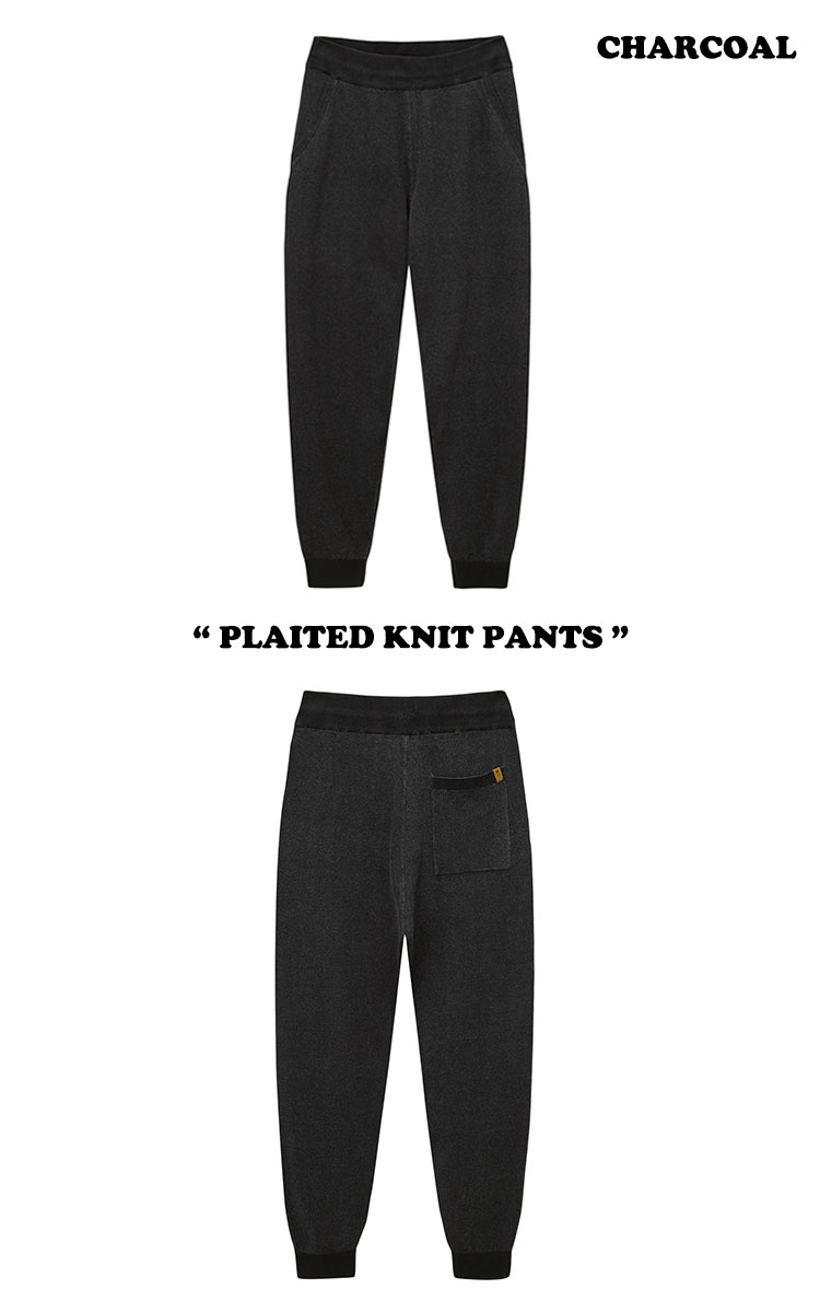 ノースフェイス ボトムス THE NORTH FACE メンズ レディース PLAITED KNIT PANTS プレーテッド ニット パンツ CHARCOAL チャコール NAVY ネイビー NP6KP71A/B ウェア 【中古】未使用品