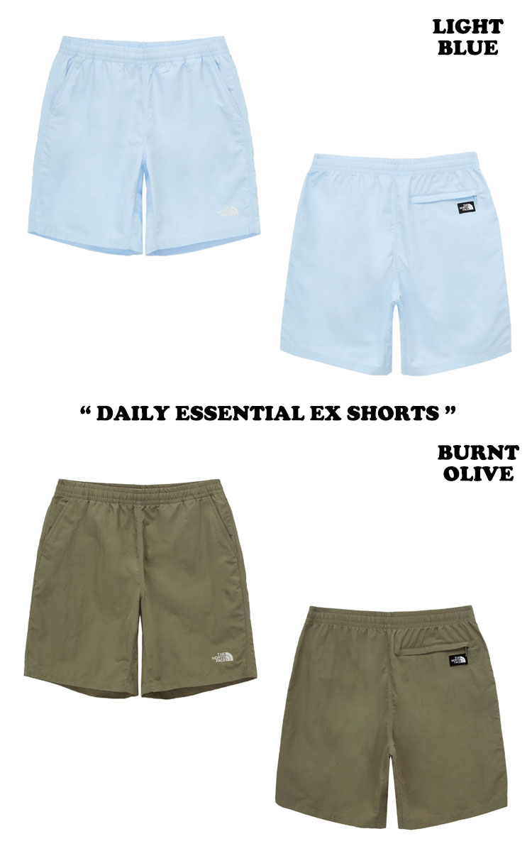 ノースフェイス ショートパンツ THE NORTH FACE メンズ レディース DAILY ESSENTIAL EX SHORTS デイリー エッセンシャル ex ショーツ 全4色 NS6NQ05A/B/C/D ウェア 【中古】未使用品
