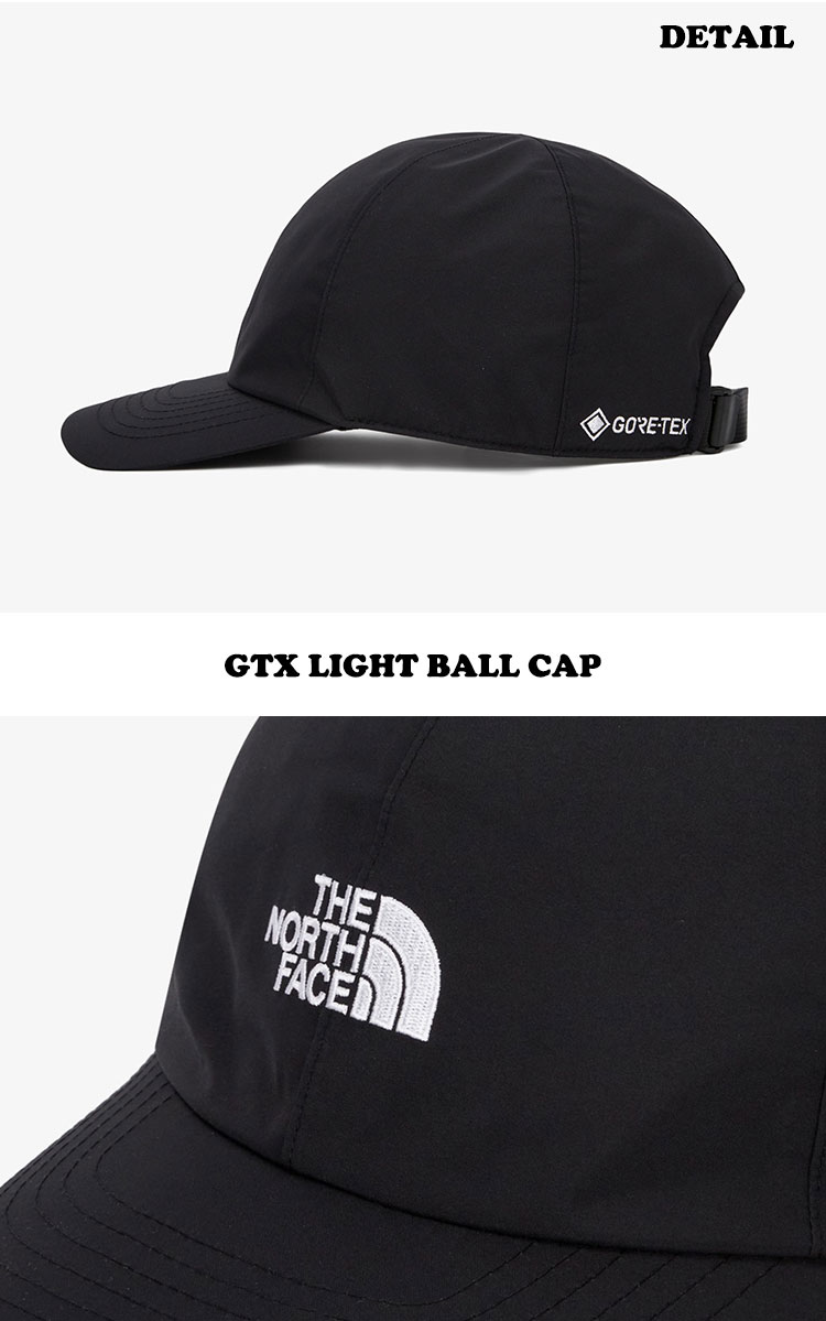 ノースフェイス キャップ THE NORTH FACE GTX LIGHT BALL CAP ゴアテックス ライト ボールキャップ BLACK LIGHT_BEIGE NE3CQ01A/B ACC 【中古】未使用品