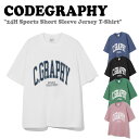 【チョンハ着用】 コードグラフィー 半袖Tシャツ CODEGRAPHY COOL C.GRAPHY Archie Logo Short Sleeved T-shirt 全5色 CBDUUTS007 ウェア