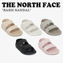 ノースフェイス サンダル THE NORTH FACE メンズ レディース BASIC SANDAL ベーシックサンダル BLACK ブラック GRAYISH KHAKI グレイッシュカーキ LIGHT BEIGE ライトベージュ SAND サンド LIGHT PINK ライトピンク NS98Q15J/K/L/M/N シューズ 【中古】未使用品