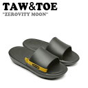 トー&トー サンダル TAW&TOE メンズ レディース ZEROVITY MOON ゼロビティ ムーン SLIDE スライド CHARCOAL チャコール Z...