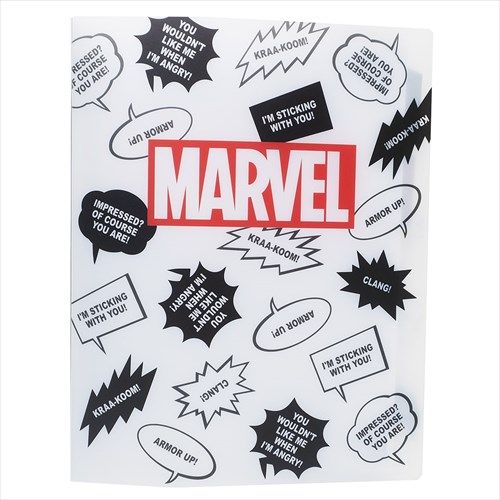 [文具 バインダー] MARVEL ルーズリーフセット バインダー/フキダシ