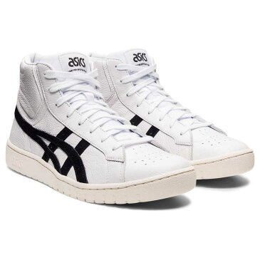 アシックス ゲルポイントゲッター ミッド asics GEL-PTG MT 1201A524-101 White/Black メンズ レディース スニーカー