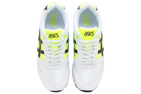 asicsTigerGELSAGAアシックスタイガーゲルサガWHITE/SAFETYYELLOW/BLACK