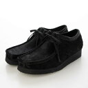 クラークス ワラビー ブラックヘアーオン Clarks Wallabee Black Hair On