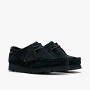 クラークス ワラビー ゴアテックス Clarks Wallabee GTX Black Sde 26179258