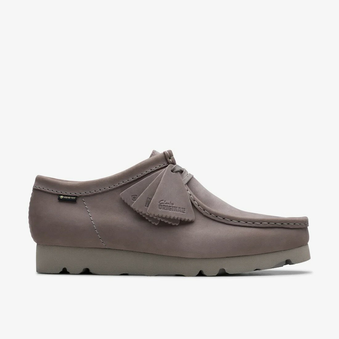クラークス Clarks WallabeeGTX Grey Nubuck 26180662
