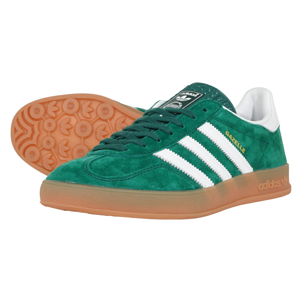 アディダス ガゼル インドア adidas GAZELLE INDOOR　GREEN/FOOTWEAR WHITE/GUM