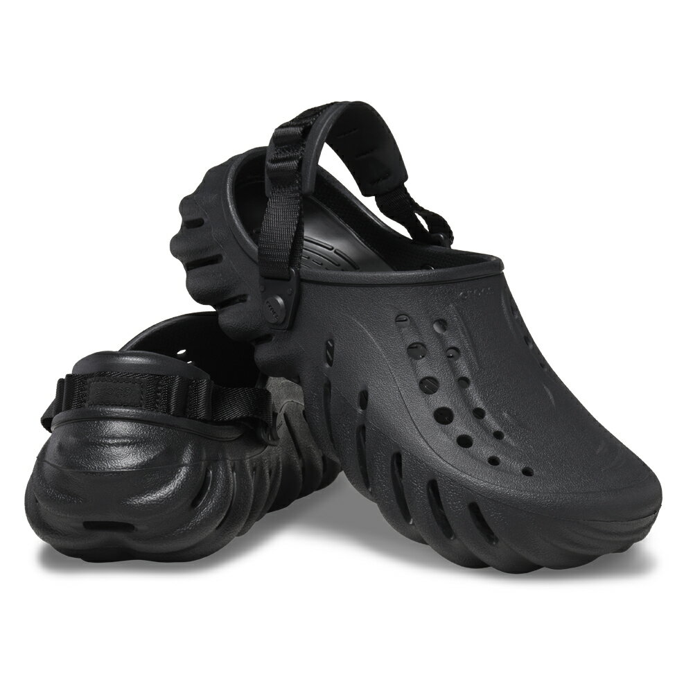 【2024 決算セール】【FINAL SALE】クロックス エコー クロッグ CROCS ECHO CLOG ブラック(BLACK)