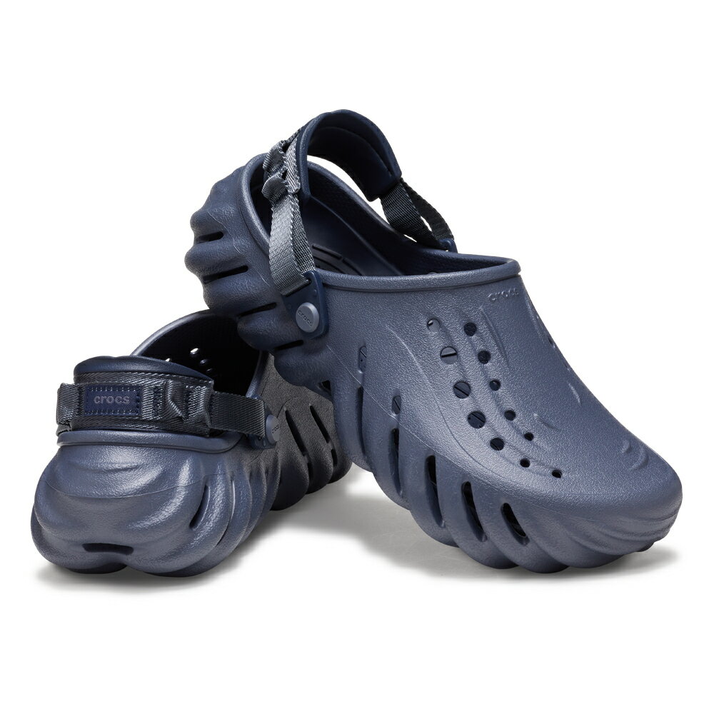 【2024 決算セール】【FINAL SALE】クロックス エコー クロッグ CROCS ECHO CLOG ネイビー(Storm)