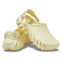 クロックス エコクロッグ Crocs Echo Clog バタークリーム