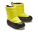 クロックス オーバーパフ ブーツ crocs OVERPUFF BOOT 210667-77K