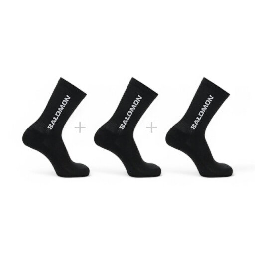 サロモン SALOMON EVERYDAY CREW 3-PACK ブラック LC2086100 サロモン SALOMON EVERYDAY CREW 3-PACK ブラック LC2086100