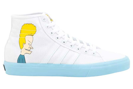 adidasMATCHCOURTHIRXxBEAVIS&BUTTHEADアディダスマッチコートハイRXxビーバス&バットヘッドRUNNINGWHITE/ICEBLUE/COREBLACK【メンズ・レディース】