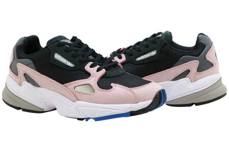 adidasOriginalsFALCONWアディダスオリジナルスファルコンWCoreBlack/CoreBlack-LightPink【レディース】