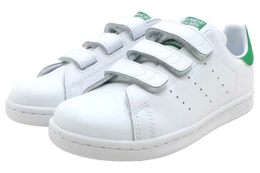 adidas STAN SMITH CF C アディダス スタンスミス CF CR WHITE/R WHITE/GREEN【キッズ スニーカー】