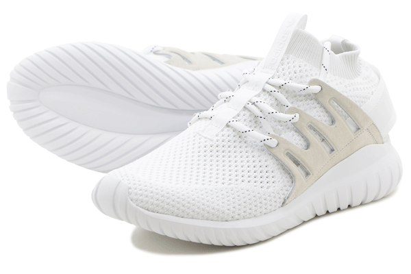 【FINAL SALE ファイナルセール】ADIDAS TUBULAR NOVA PK アディダス チュブラ ノヴァ PK RUNNING WHITE/VINTAGE WHITE/RUNNING WHITE