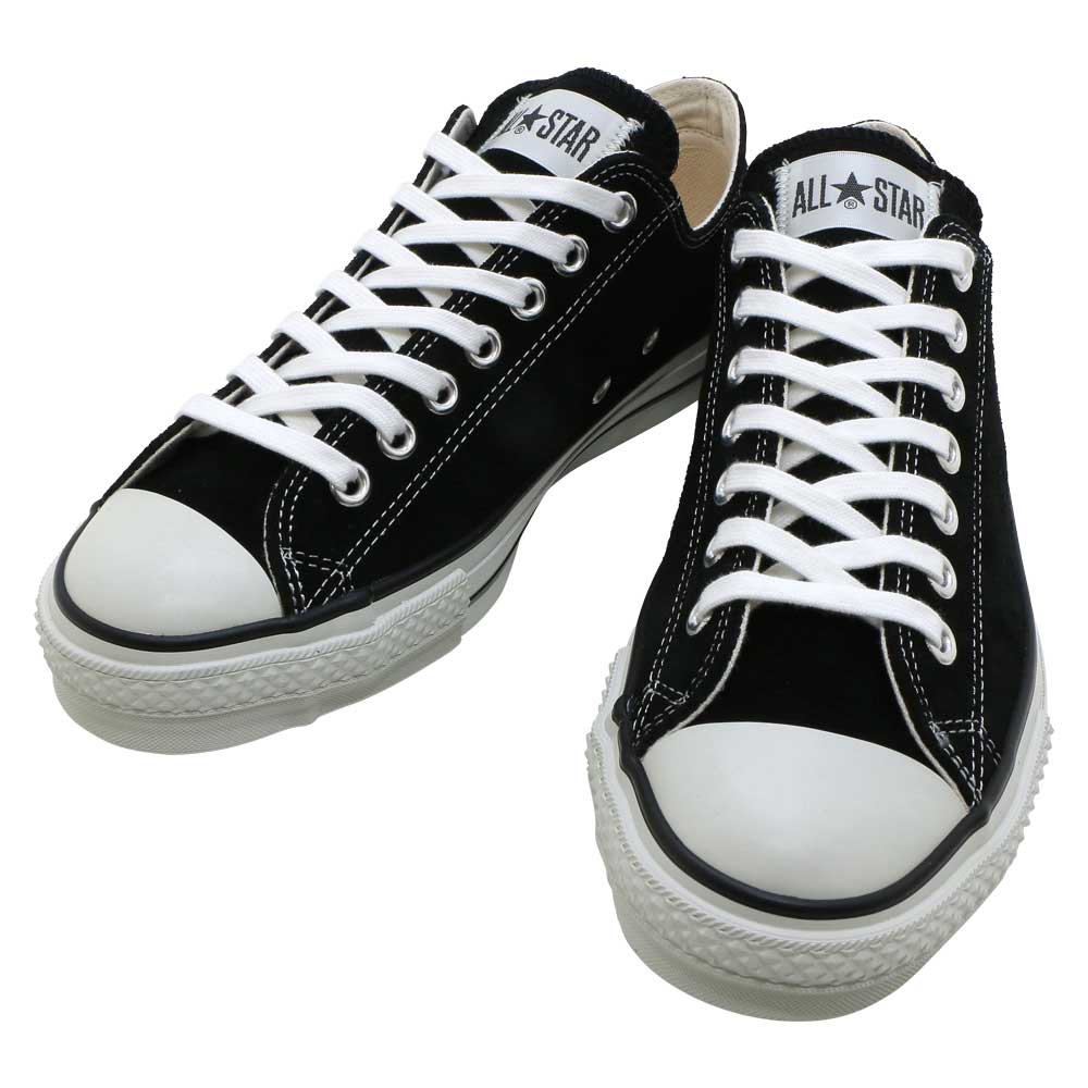 コンバース スエード オールスター J 日本製 CONVERSE SUEDE ALL STAR J Made in JAPAN BLACKのサムネイル