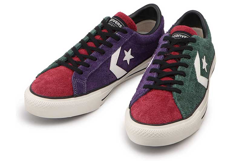 【ファイナル セール】【FINAL SALE】コンバース スケートボーディング プロライド SK OX プラス CONVERSE SKATEBOARDING PRORIDE SK OX GREEN/RED/PURPLE 1CL770