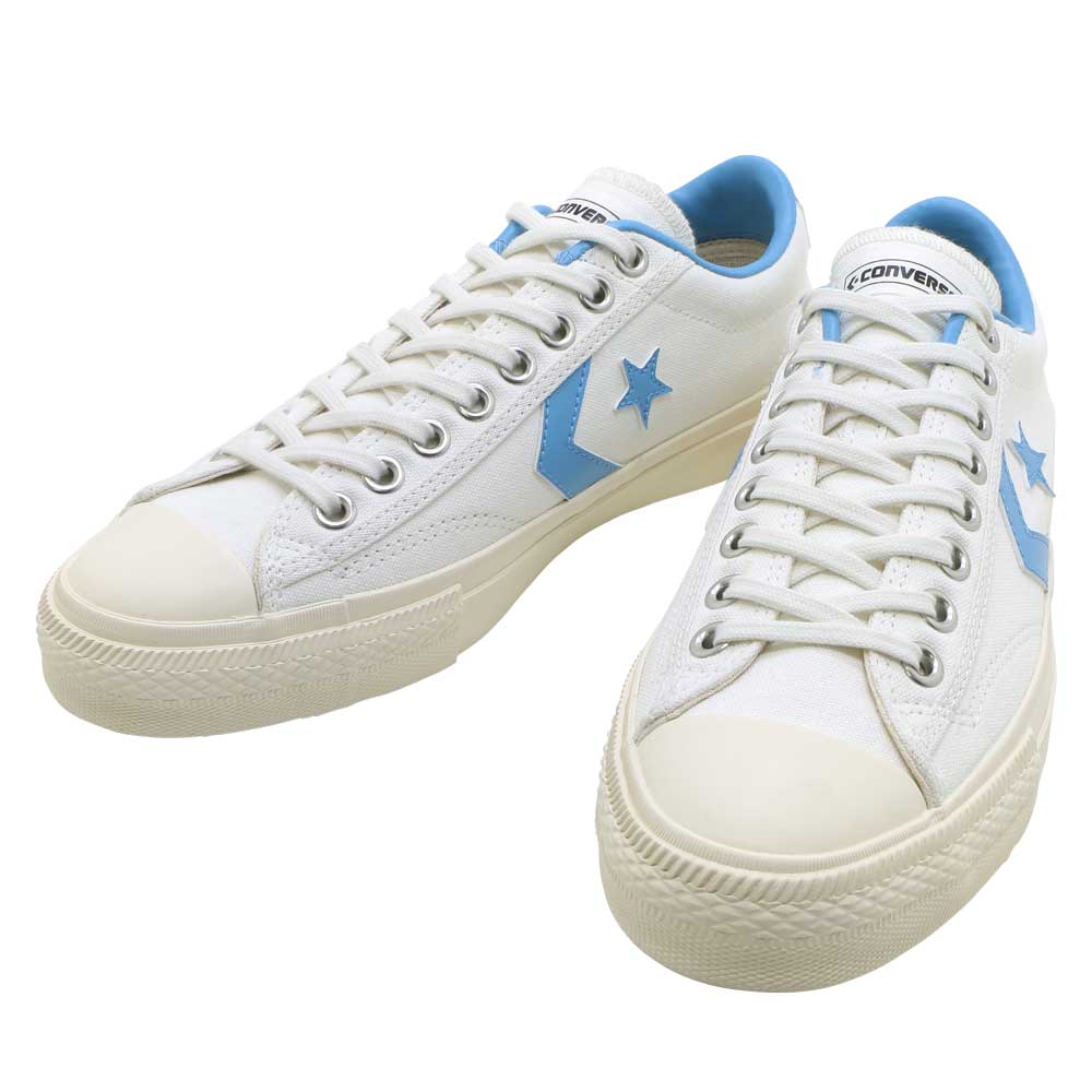 コンバース スケートボーディング ブレークスター SK キャンバス OX CONVERSE SKATEBOARDING BREAKSTAR SK CV OX WHITE/LIGHT BLUE 1SC856