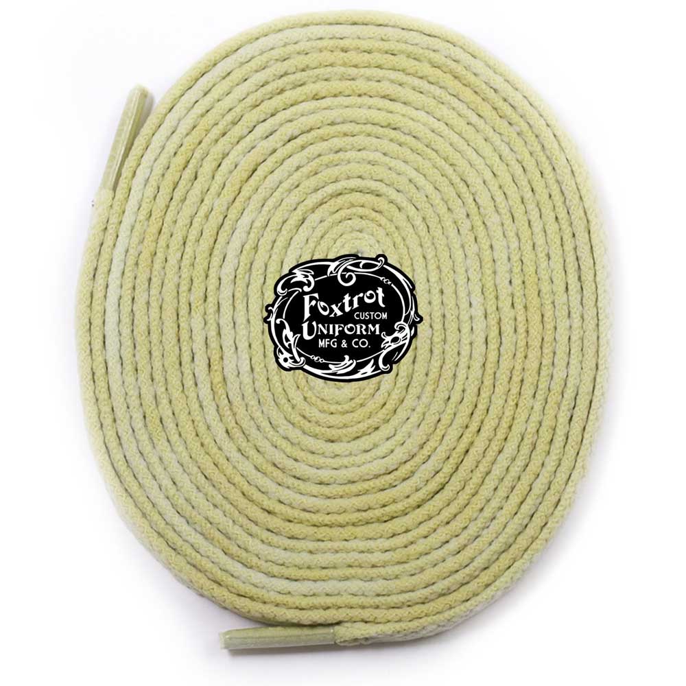 【2024 決算セール】【FINAL SALE】フォックストロット ユニフォーム シューレース 120センチ Foxtrot Uniform THREADS SPORT LACES 120cm PISTACHIO POLY-FADE-PIST-120