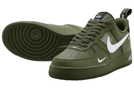 NIKEAIRFORCE107LV8UTILITYナイキエアフォース107LV8ユーティリティOLIVECANVAS/WHITE-BLACK-TOURYELLOW