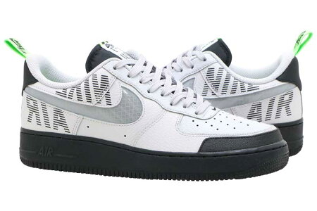 NIKEAIRFORCE1'07LV82ナイキエアフォース1'07LV82VASTGREY/GUNSMOKE-BLACK-ELECTRICGREEN【メンズレディーススニーカー】