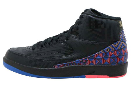 【送料無料対象外商品】NIKEAIRJORDAN2RETROBHMナイキエアジョーダン2ブラックヒストリーマンスBLACK/METALICGOLD