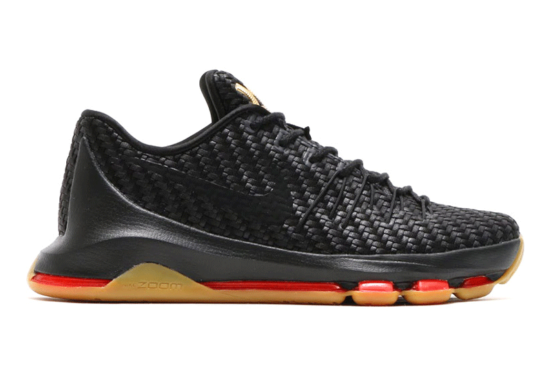【SALE】2015年 HOLIDAYモデル NIKE KD VIII EXT ナイキ KD 8 EXT BLACK/BLACK-METALLIC GOLD-LASER CRIMSON