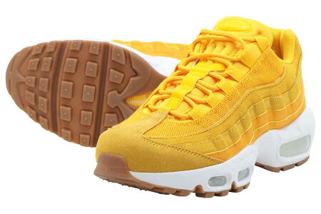 NIKEWMNSAIRMAX95PRMナイキウィメンズエアマックス95プレミアムUNIVERSITYGOLD/CANYONGOLD【レディーススニーカー】